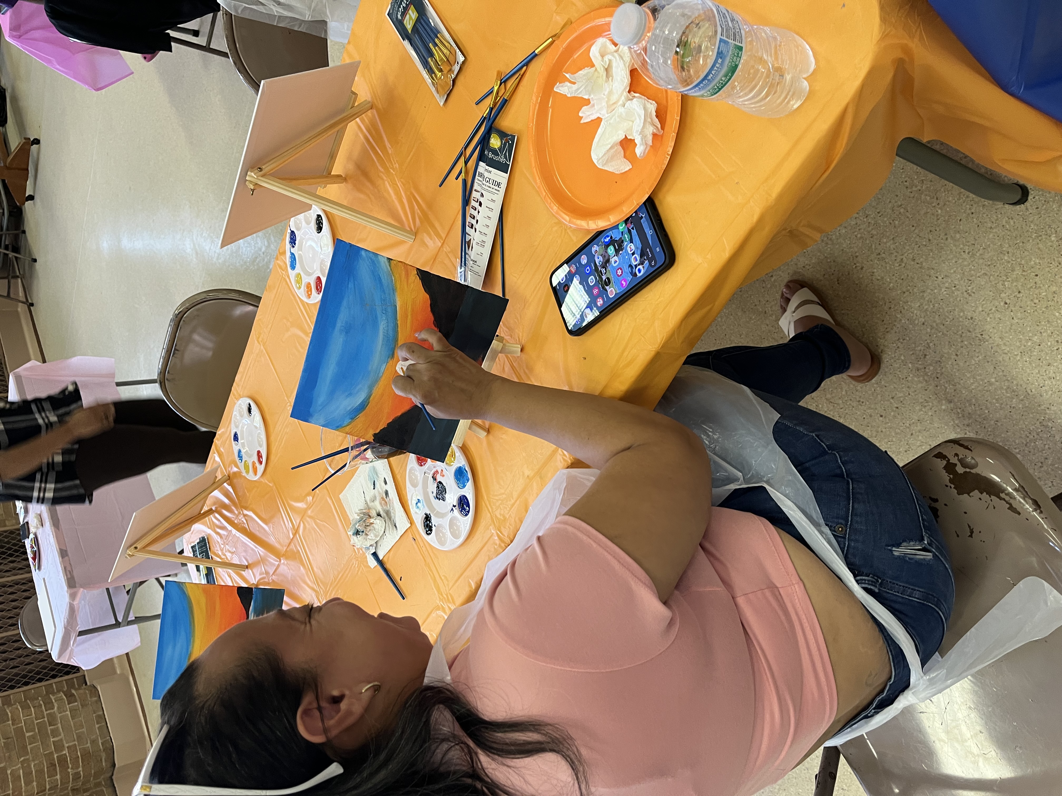 Participants Painting